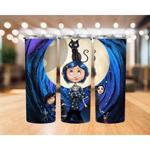Coraline 20 oz Tumbler With Straw